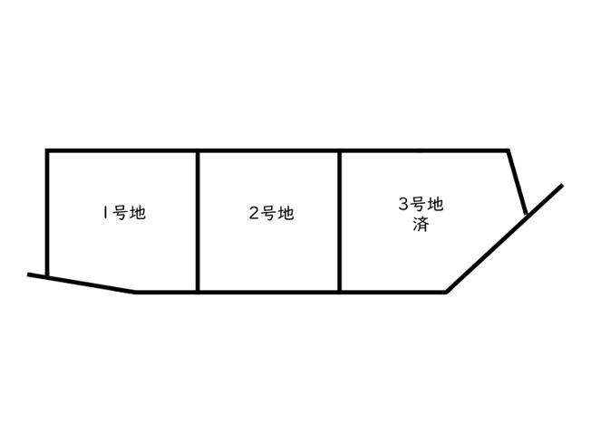 【区画図】 | 姫路市御立西1丁目／3区画