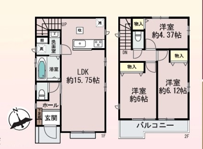 【区画図】 | 鶴見区中茶屋1丁目新築戸建B号地