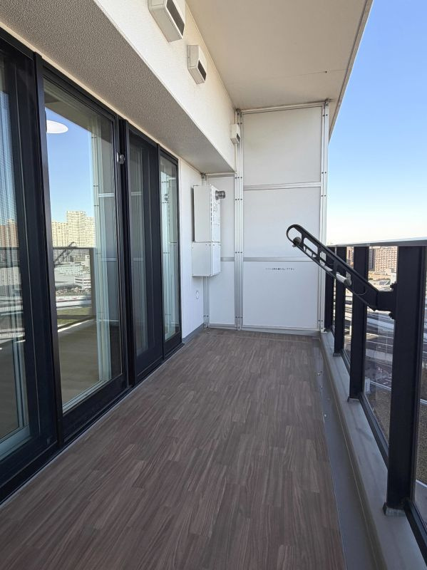 シティタワーズ東京ベイ イーストタワーのバルコニー