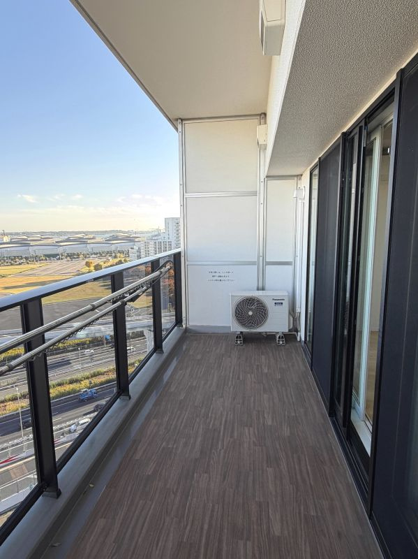 シティタワーズ東京ベイ イーストタワーのバルコニー