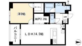 【間取り】 | ジオ烏丸五条