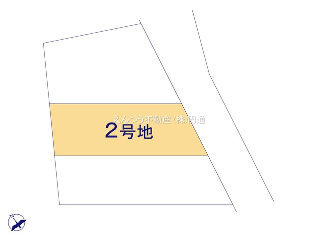 鳥羽見一丁目の区画図