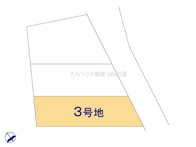 鳥羽見一丁目の区画図