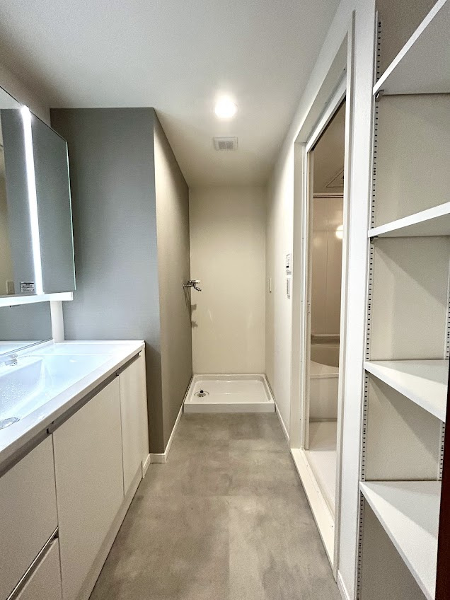 コスモ本藤沢の脱衣所