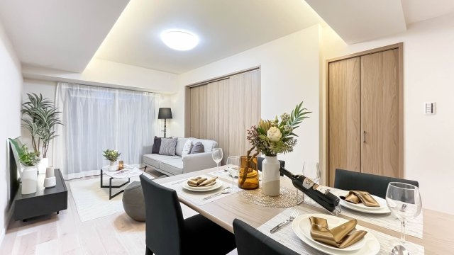 【居間・リビング】 | レーベンハイム常盤台プラザ | 使いやすい居間です