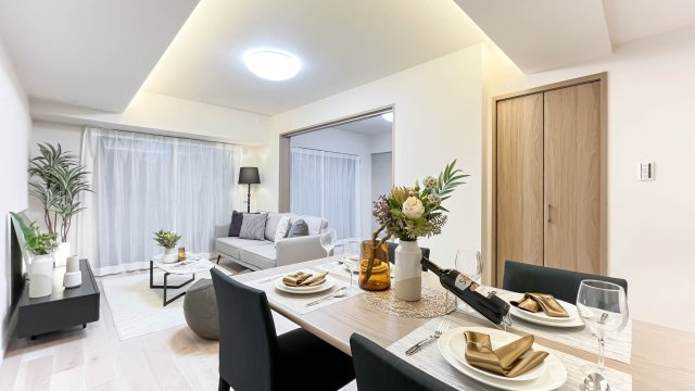 【居間・リビング】 | レーベンハイム常盤台プラザ | 居間です