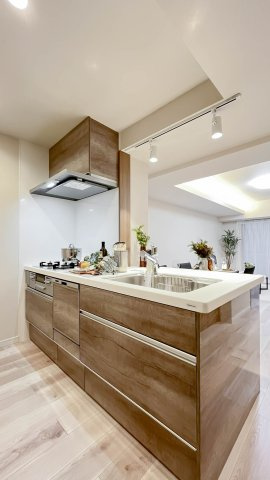 【キッチン】 | レーベンハイム常盤台プラザ | 使いやすいキッチンです