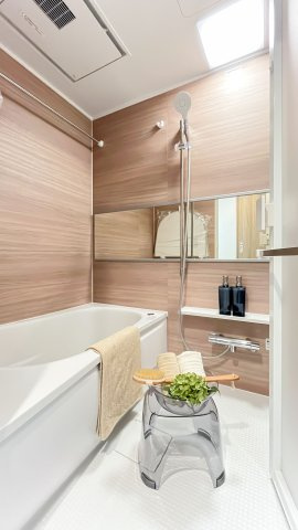 【浴室】 | レーベンハイム常盤台プラザ | ゆったり過ごせるお風呂です