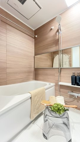 【浴室】 | レーベンハイム常盤台プラザ | きれいなお風呂です