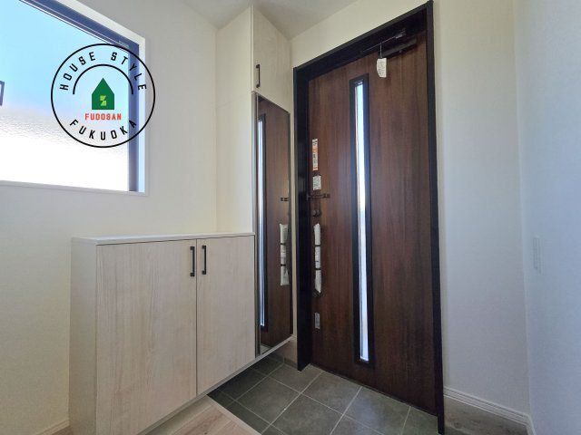 大野城市南ヶ丘6丁目第3-4棟（1号棟）の防犯設備|二重ロックでしっかり防犯対策ができます。