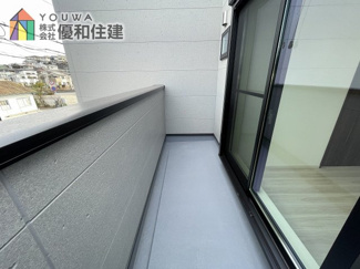 【バルコニー】 | 新築戸建　明石市朝霧町２丁目