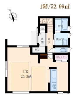 【間取り】 | 新築戸建　明石市朝霧町２丁目 | ４ＬＤＫ