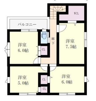 【間取り】 | 新築戸建　明石市朝霧町２丁目 | ４ＬＤＫ