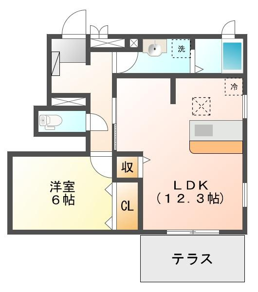 フリーデンハオスの間取り