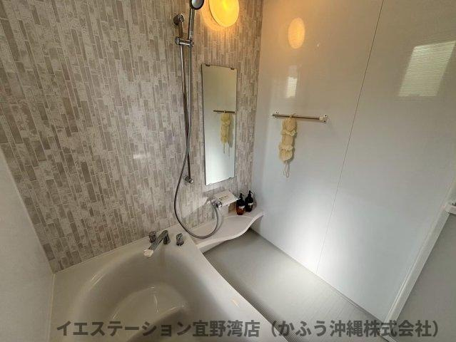 クローバーエース北谷桑江Ⅳ　1号棟の浴室|現在建設中の為、掲載している写真は同施工会社による過去の施工事例です。