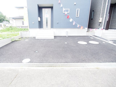 【駐車場】 | Cradle garden　松川町沼袋第２　２号棟