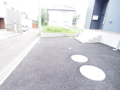 【駐車場】 | Cradle garden　松川町沼袋第２　２号棟