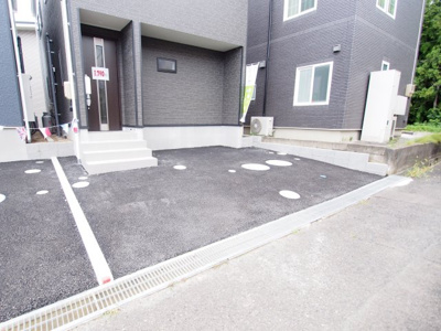 【駐車場】 | Cradle garden　松川町沼袋第２　１号棟