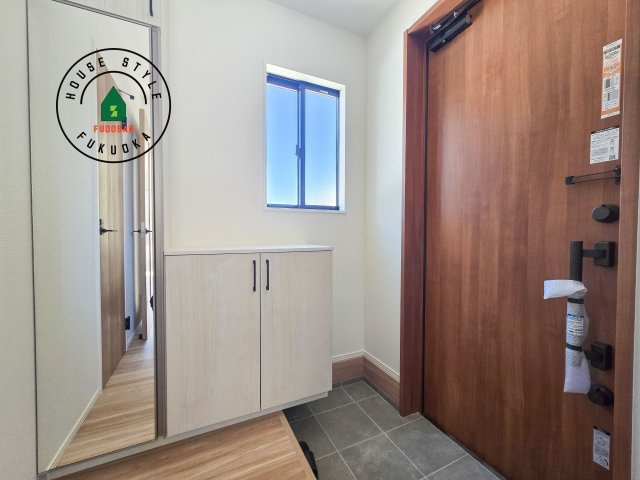 大野城市南ヶ丘6丁目第3-4棟（3号棟）の防犯設備|二重ロックでしっかり防犯対策ができます。