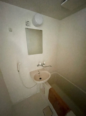 【浴室】 | 高良山ハイツ | コンパクトで使いやすいお風呂です