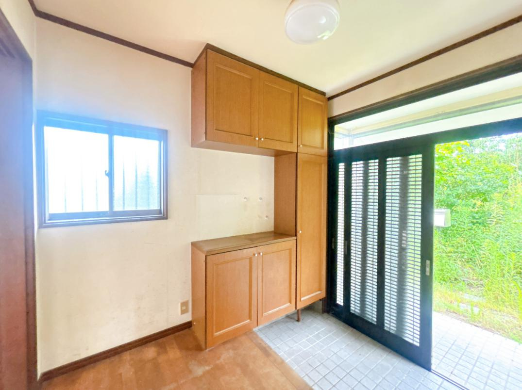 北茨城市中郷町足洗　中古戸建の玄関