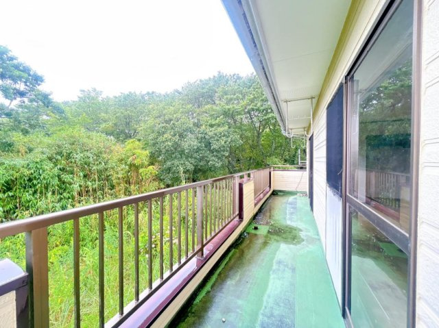 北茨城市中郷町足洗　中古戸建のバルコニー