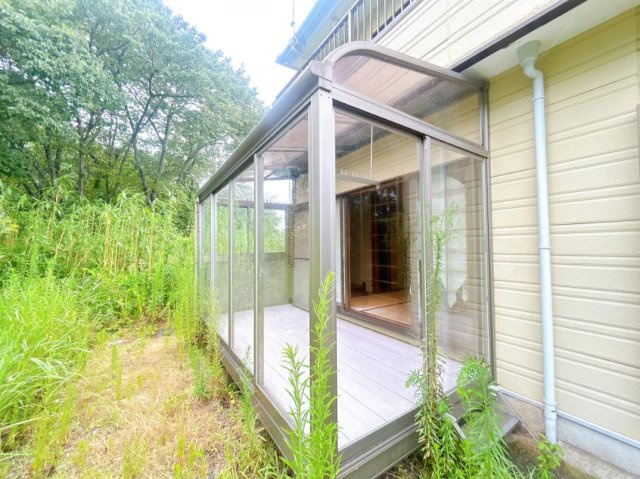 北茨城市中郷町足洗　中古戸建の庭