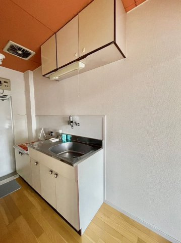 高良山ハイツのキッチン|きれいなキッチンです