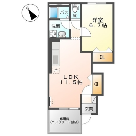 【間取り】 | ＡＮＤ　ＯＮＥ　東棟