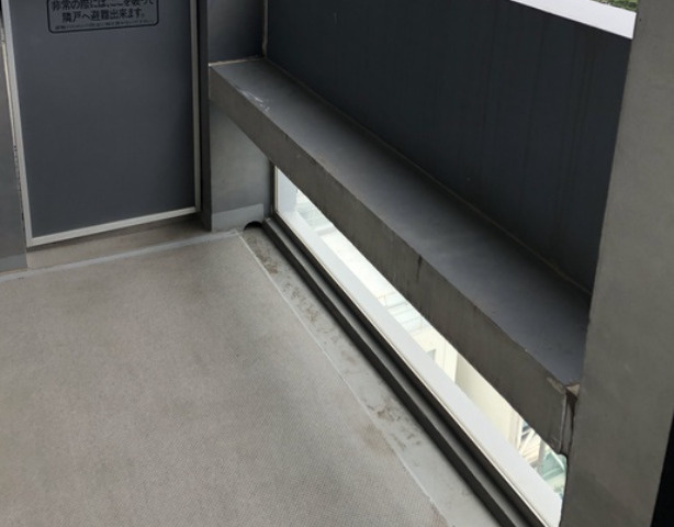 カスタリア大塚のバルコニー