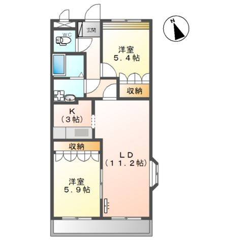 【間取り】 | コンフォートヒルズ