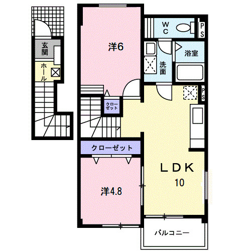 【間取り】 | エントランス　弐番館