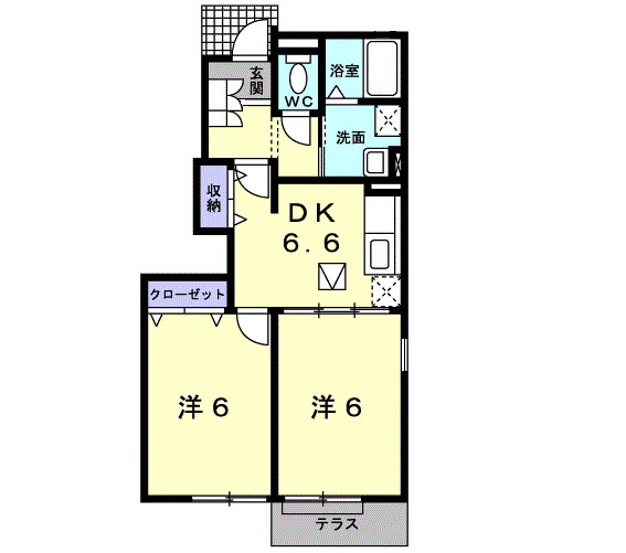 【間取り】 | アルハンブラ一番館