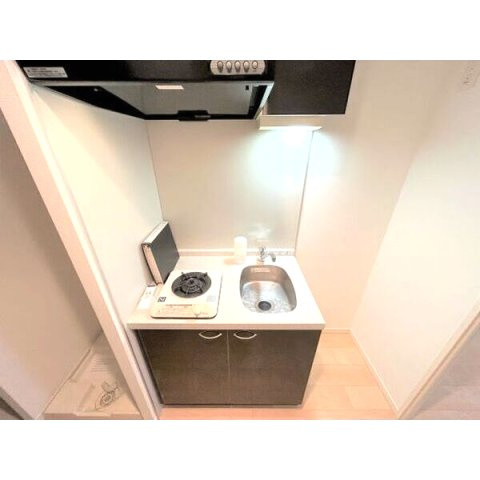 パークフラッツ江坂のキッチン