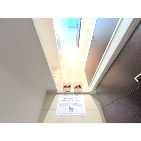 パークフラッツ江坂の玄関