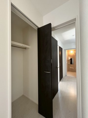 ーBloomーブルームー小倉北区三郎丸3丁目2期　【小倉北区　新築戸建て】の収納|洗面脱衣所にも便利な収納♪　【小倉北区　新築戸建て】