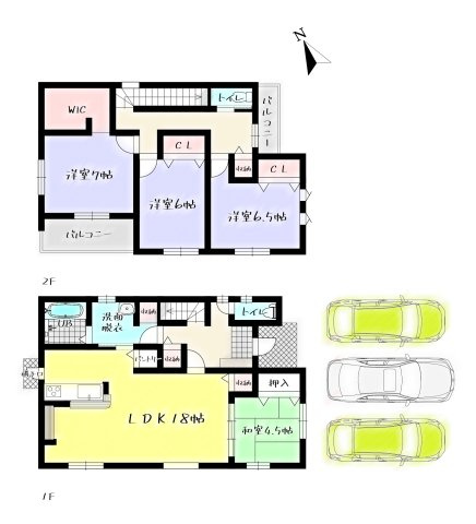 【間取り】の画像