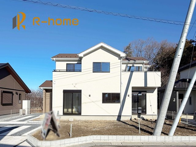 笠間市平町23-P1　新築戸建て　6号棟の外観|建物完成いたしました！ご予約で『平日』や『夕方』などでもご見学可能です！