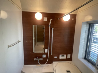 【浴室】 | 宮原町　戸建 | お風呂もクリーニングのみでご使用できます。