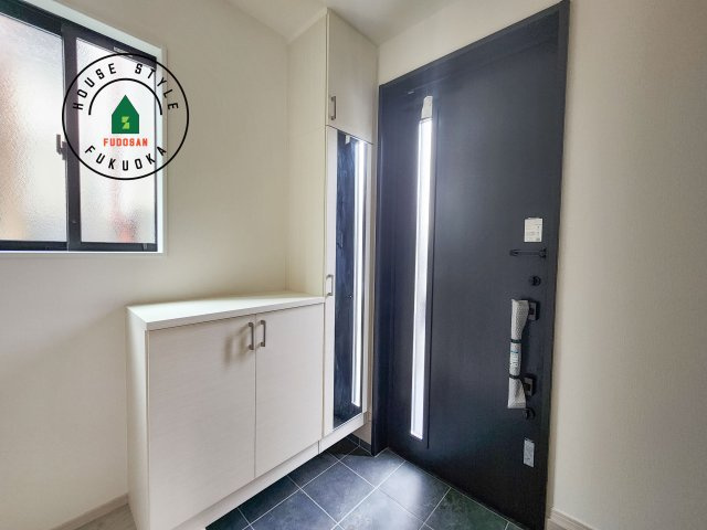 福岡市南区皿山1丁目第5-1棟（1号棟）の防犯設備|二重ロックでしっかり防犯対策ができます。