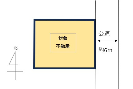 西区高須台１丁目の土地図
