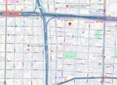 【地図】 | セレニテフラン谷町四丁目