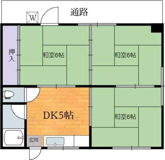 【間取り】 | パシフィックメゾン伯方町