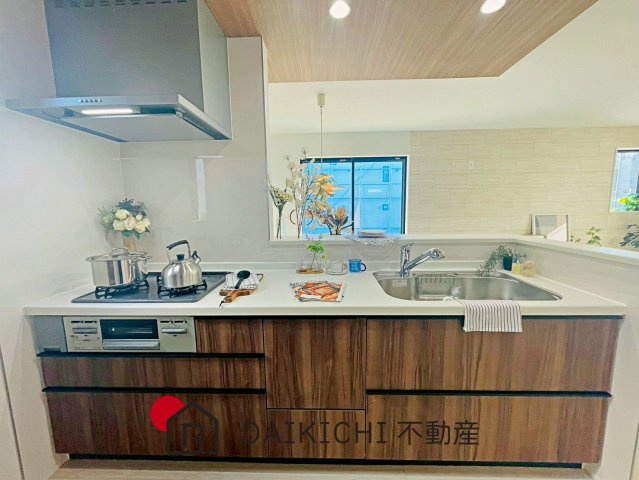 【キッチン】 | 川島町伊草2期　GRAFARE　新築戸建　全8棟　1号棟