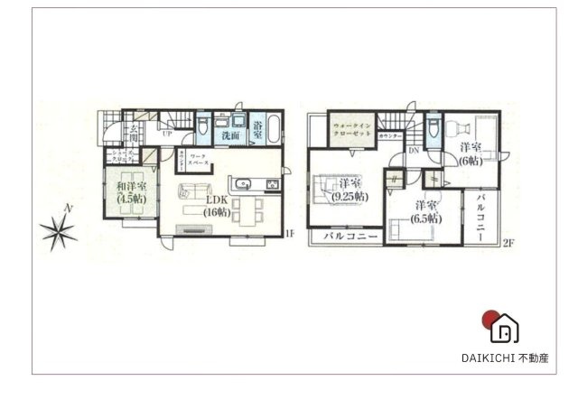 【間取り】 | 川島町伊草2期　GRAFARE　新築戸建　全8棟　1号棟