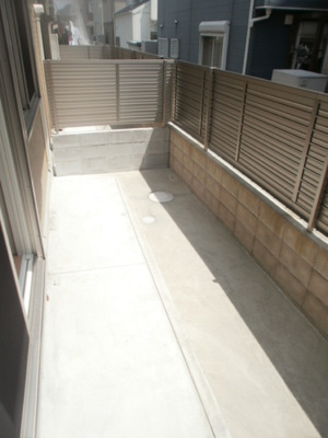 【バルコニー】 | D-room内原 B棟