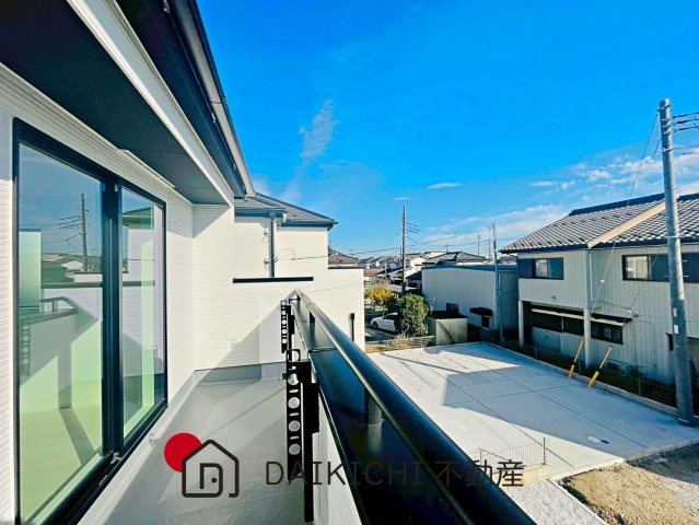 【バルコニー】 | 川島町伊草2期　GRAFARE　新築戸建　全8棟　2号棟