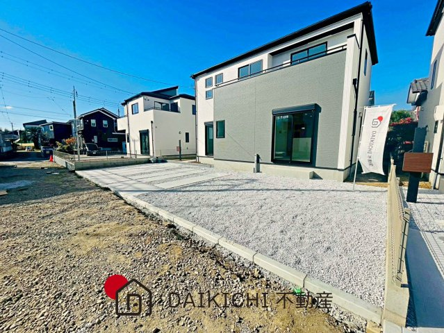 【前面道路含む現地写真】 | 川島町伊草2期　GRAFARE　新築戸建　全8棟　2号棟