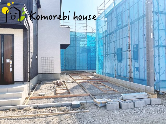 川島町伊草　2期　新築一戸建て　グラファーレ　04の駐車場|11/8　撮影済み