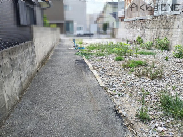 【前面道路含む現地写真】 | 姫路市八代／売土地